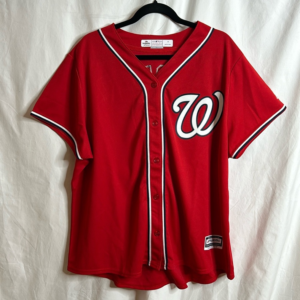 NWOT Majestic MLB Genuine Merchandise Womens Nationals Bryce Harper Jersey 1X